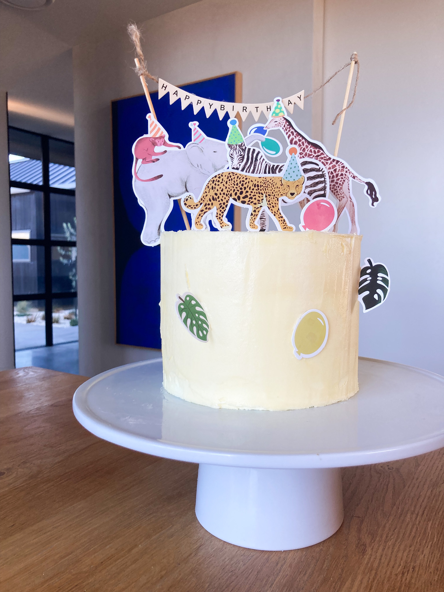 Animal Kingdom Cake Kit | crumbs & confetti
