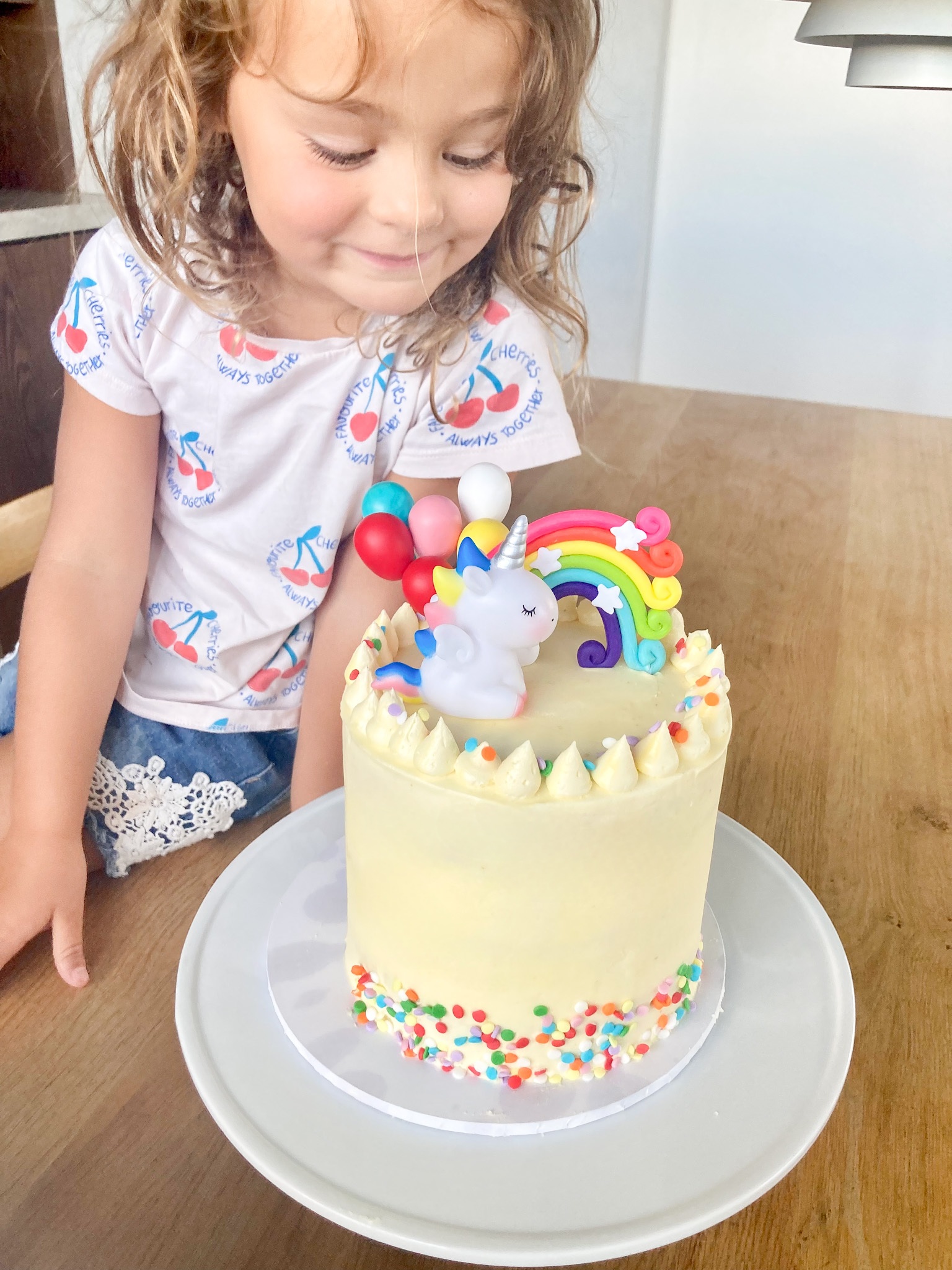 Rainbow Unicorn Cake Kit | crumbs & confetti