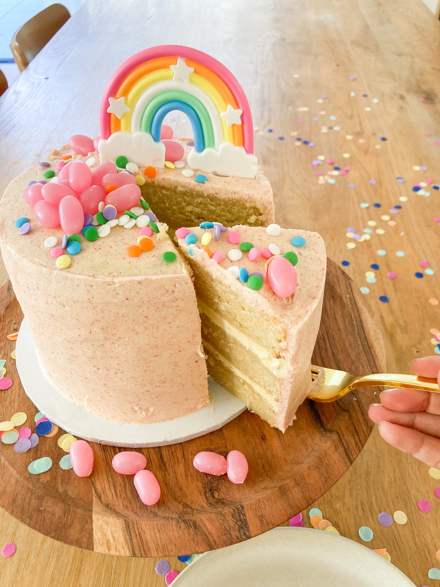 Raspberry-rainbow-cake_cake-kit_04 Raspberry Rainbow Cake Kit | crumbs & confetti