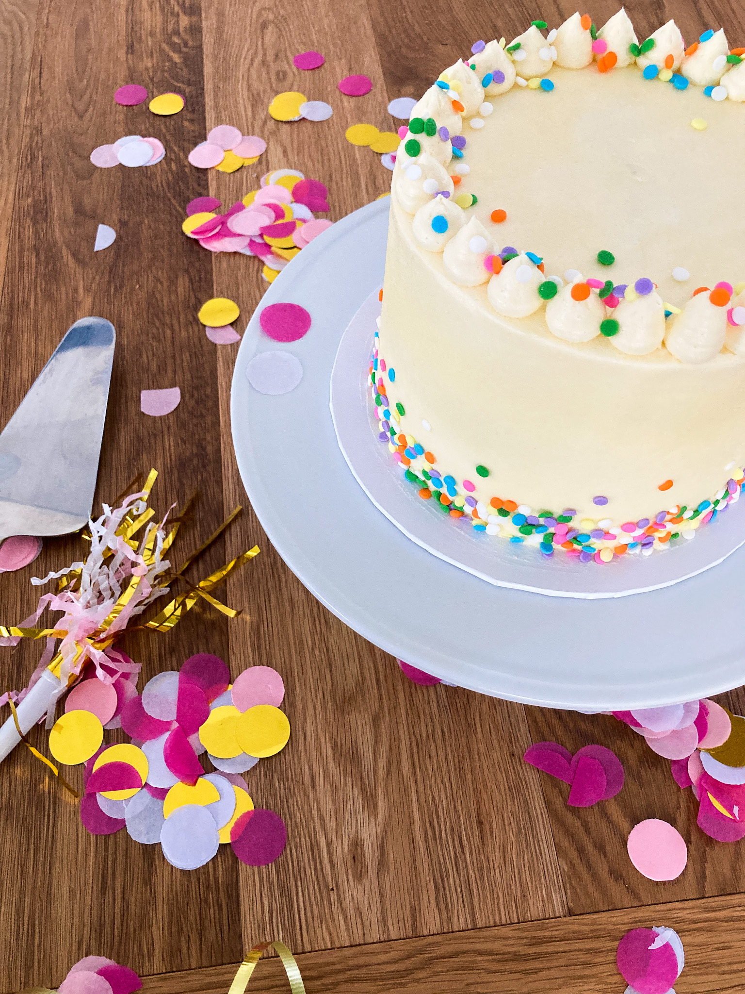Vanilla Funfetti Cake Kit | crumbs & confetti